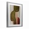 Stupell Industries Metal Brushes Abstraction Framed Print Under Glass, design by 1x